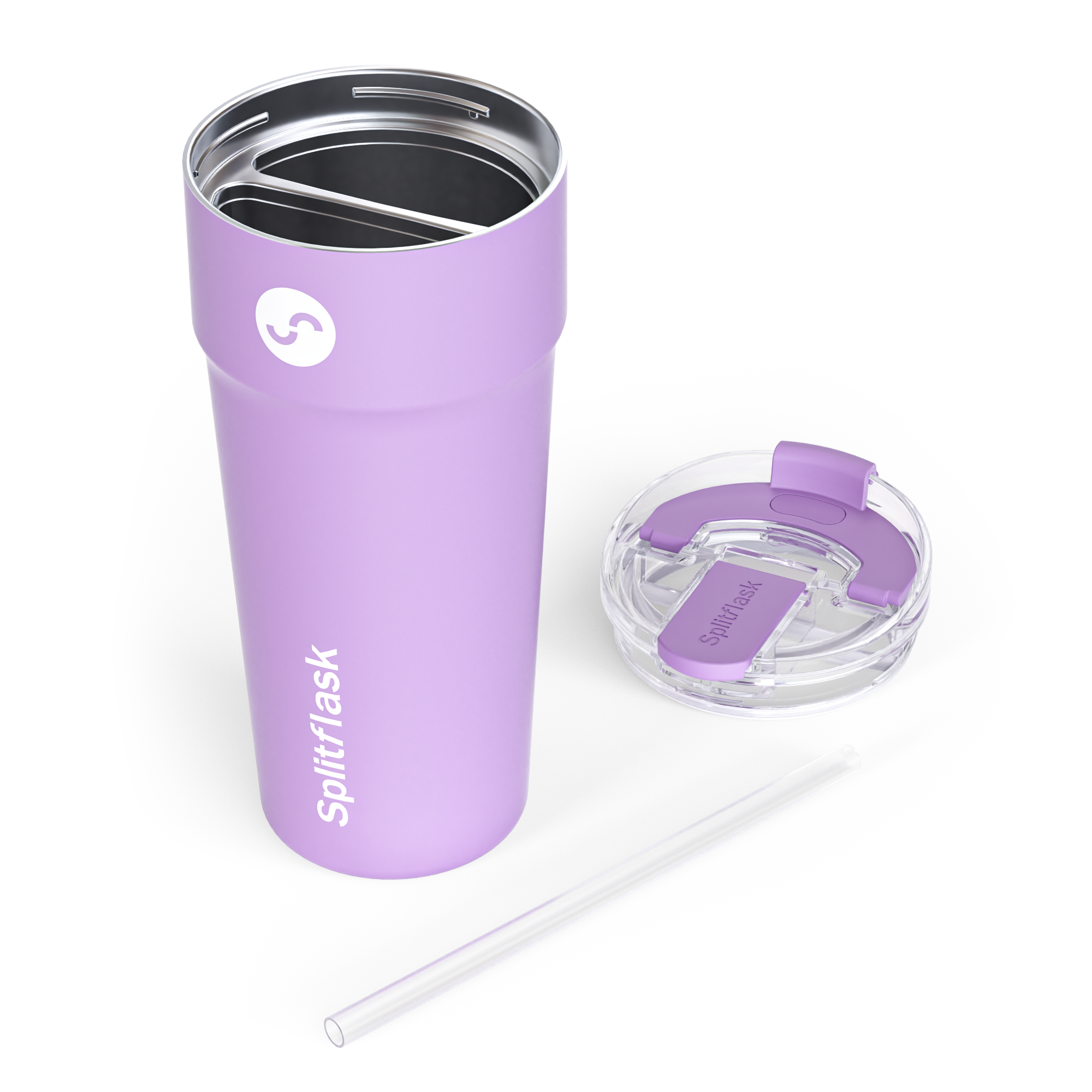 كوب سفر من الفولاذ المقاوم (الستانلي ستييل) للصدأ 2 في 1 (30 أونصة - 887 مل)